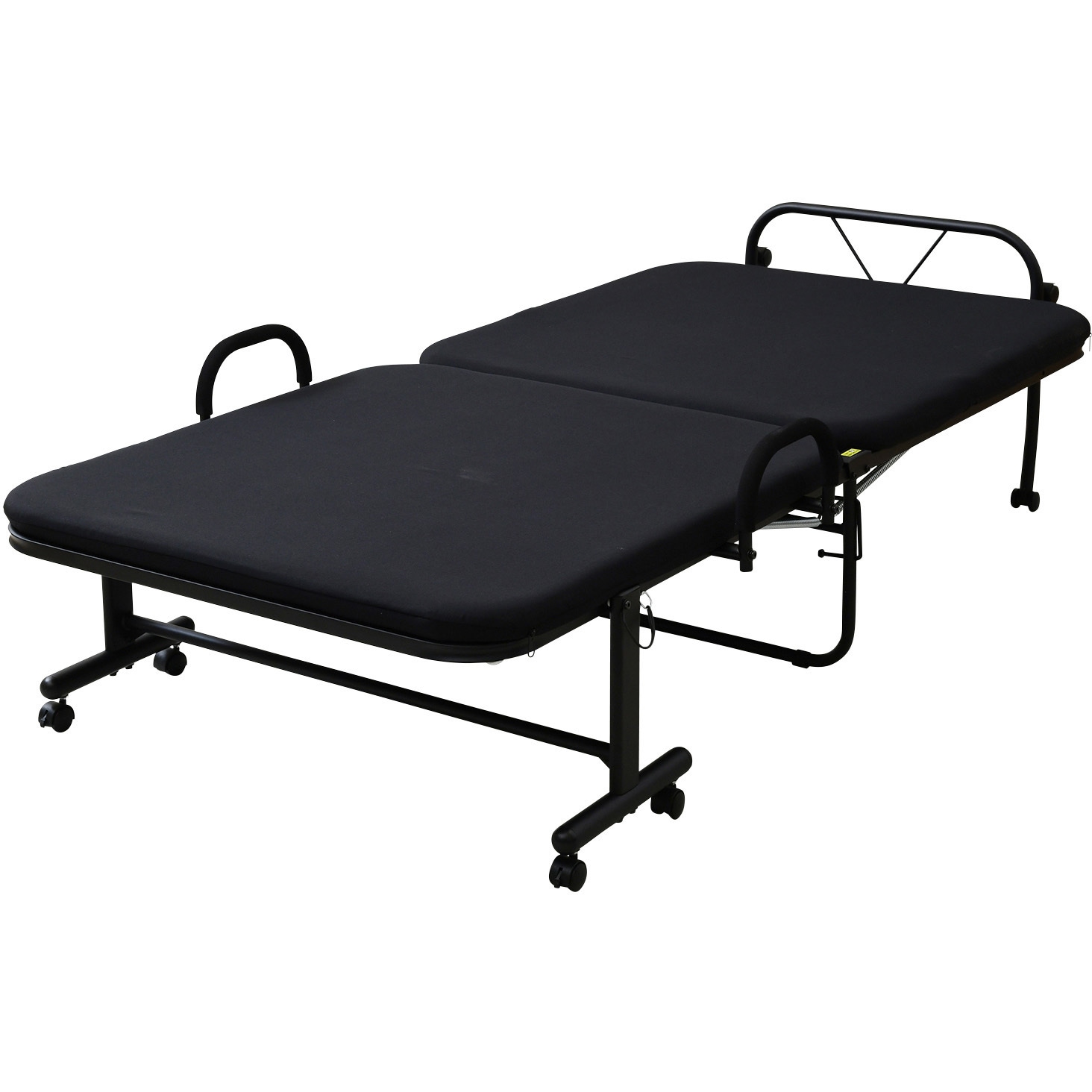 YFB-1(R)S(BK/MBK) リクライニング折りたたみベッド YAMAZEN(山善