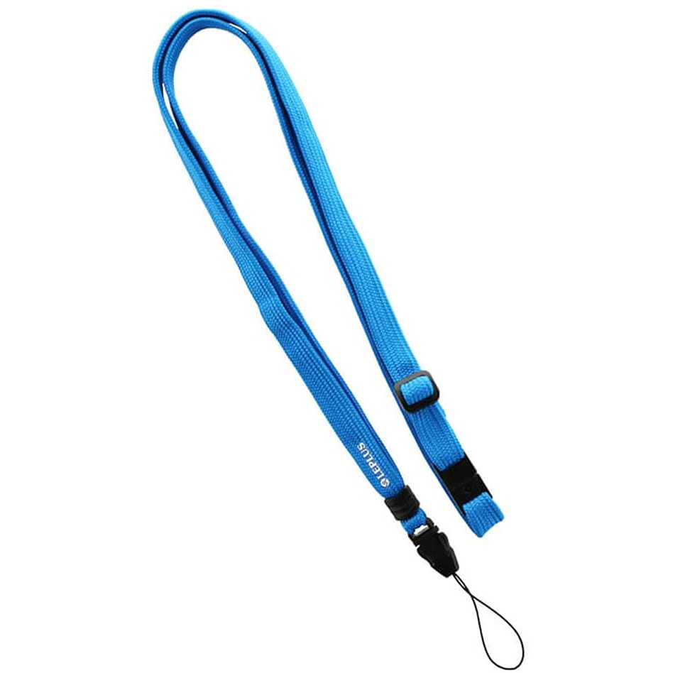 LP-NS06BL 多機能ネックストラップ 長さ調整 LEPLUS ブルー色 LP