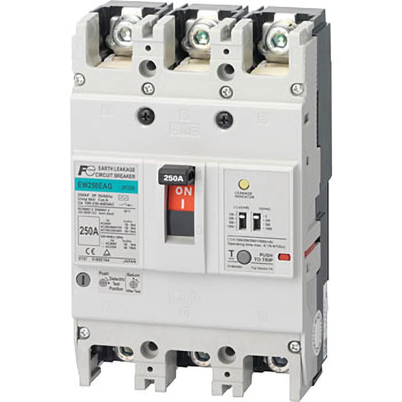 EW250JAG-3P150K 汎用形配線用漏電遮断器 G-TWINシリーズ スタンダード