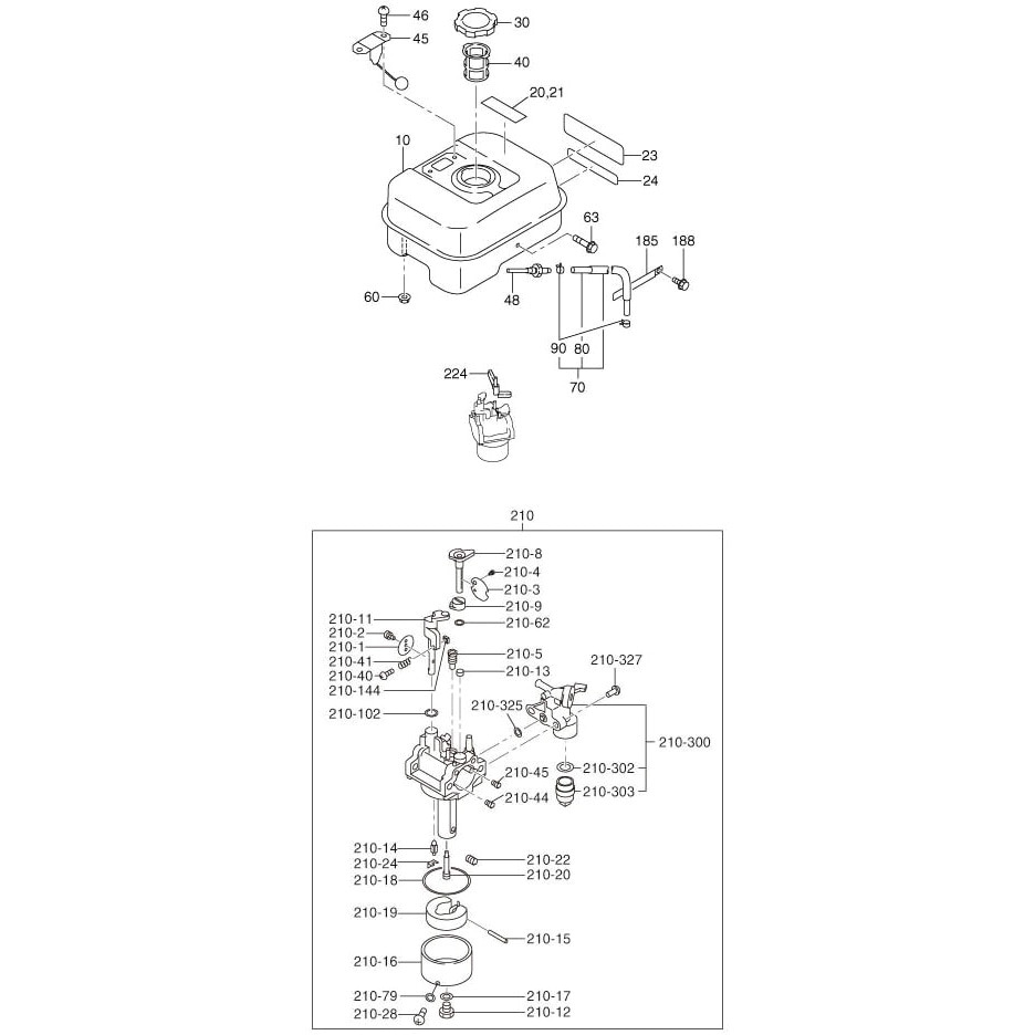 056-11000-30 ロビンEXシリーズ部品 1個 スバル 【通販モノタロウ】