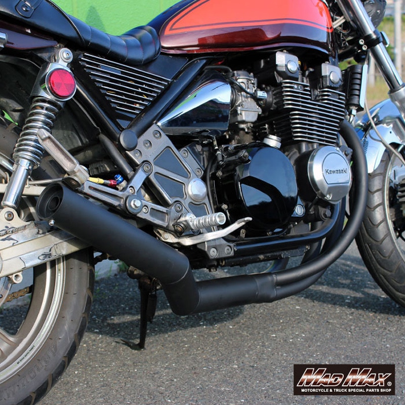 MM10-0013B MADMAX製 ゼファー400/カイ(ZR400C) 手曲げ風 ショート管 1