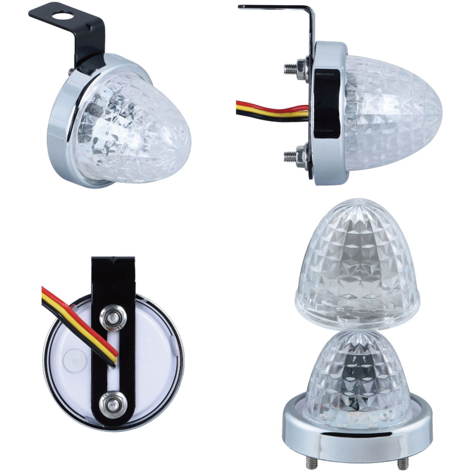 532744 LEDミニサイドマーカーランプ零 クリアレンズ仕様 JET INOUE