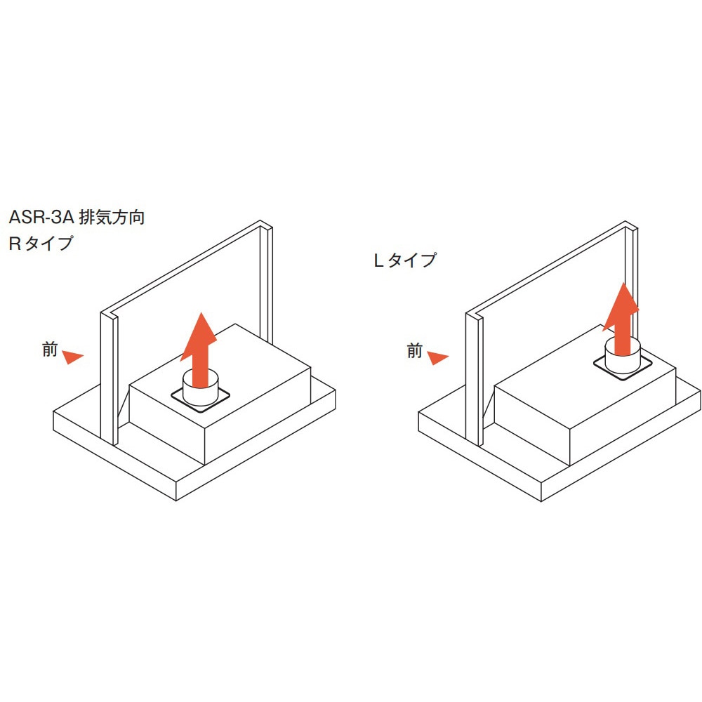 ASR-3A-7526LSI レンジフード スタンダード ASRシリーズ FUJIOH(富士