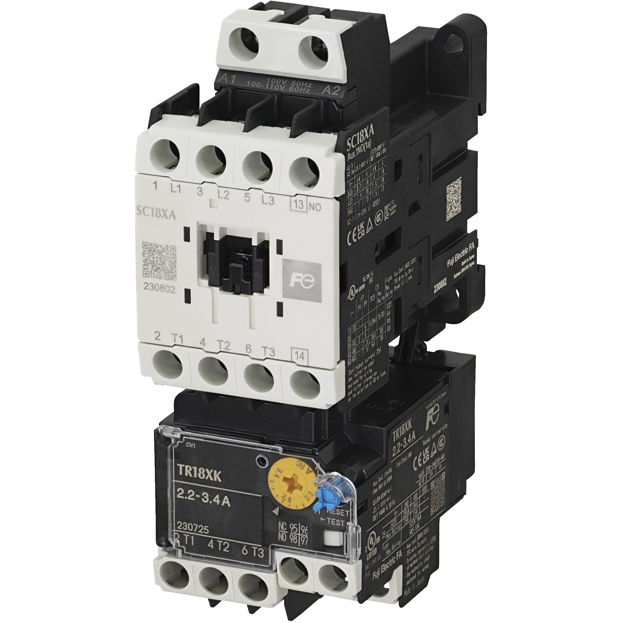 SW18XA2-110T007 電磁開閉器 富士電機 フレーム-標準タイプ SW18XA2