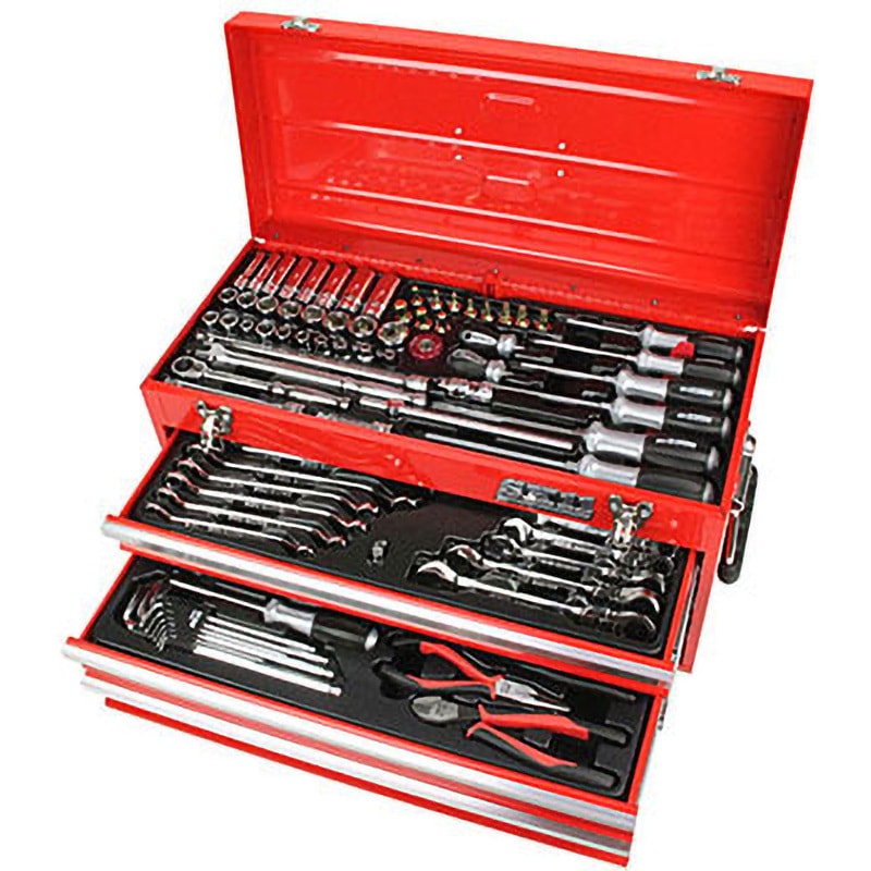 SST-16133RE 整備工具セット 9.5sq SK11 入組点数133 1セット(133点組