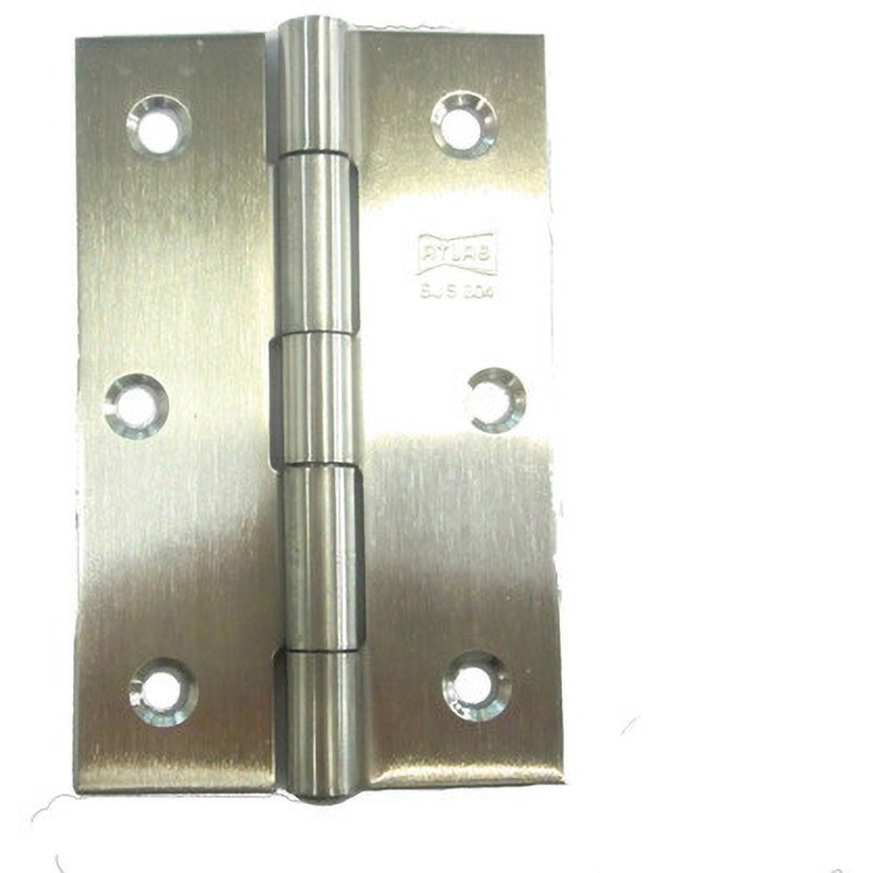 26056 ステンレス厚口蝶番 ハイロジック 仕上HL 横56.5mm縦89mm 1