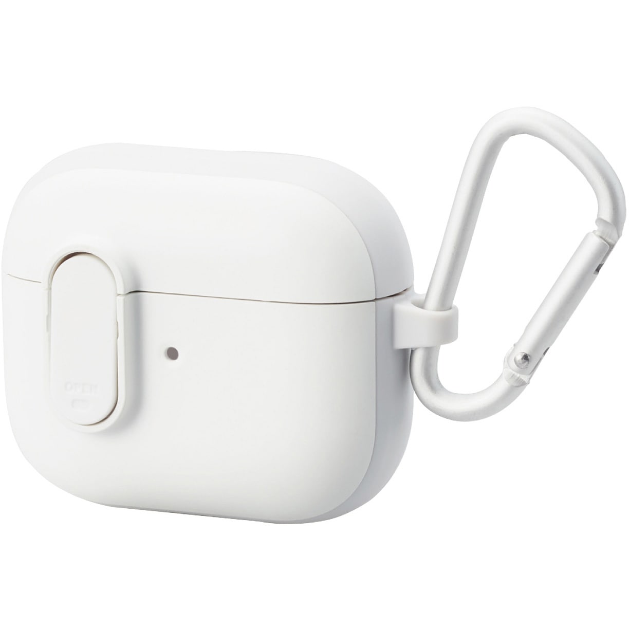 AVA-AP3TSLWH AirPods 第3世代ケース ロック機能 カラビナ付き TOUGH