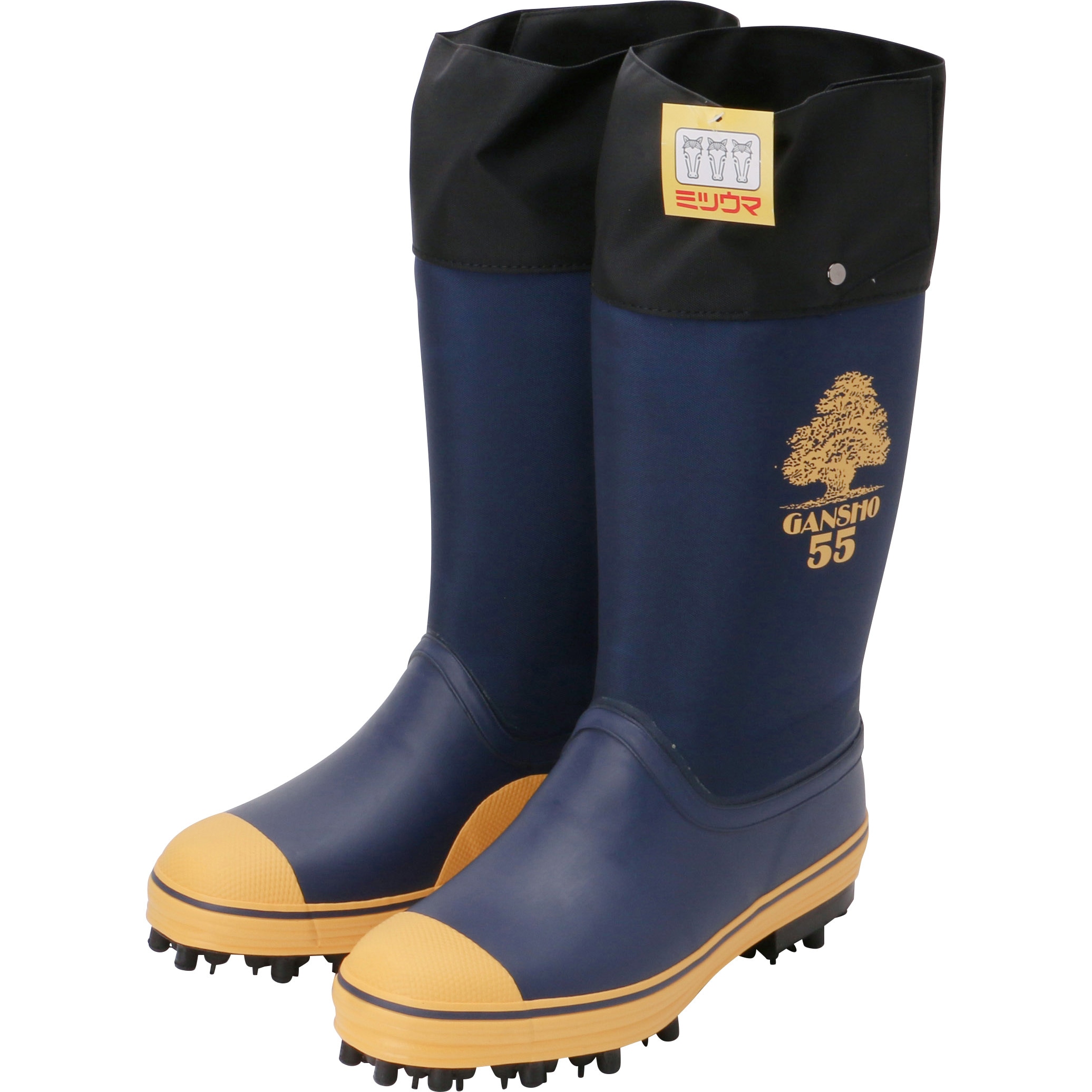 2055270 岩礁55 スパイク長靴 WAKO(和光商事) サイズ27cm - 【通販