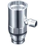 ZK5021PN 流し台用シングルレバー式混合栓用分岐金具 ZK5021PN 1個 KVK