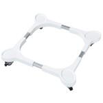 EC760 洗濯機置き台 イージーキャスター テクノテック ホワイト色