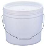 丸型密閉容器(蓋付)ナチュラル トスロン バケツ/バケツ型密閉容器