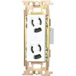 NDG2322E(WW) E's WIDEシリーズ 抜け止め接地ダブルコンセント 東芝