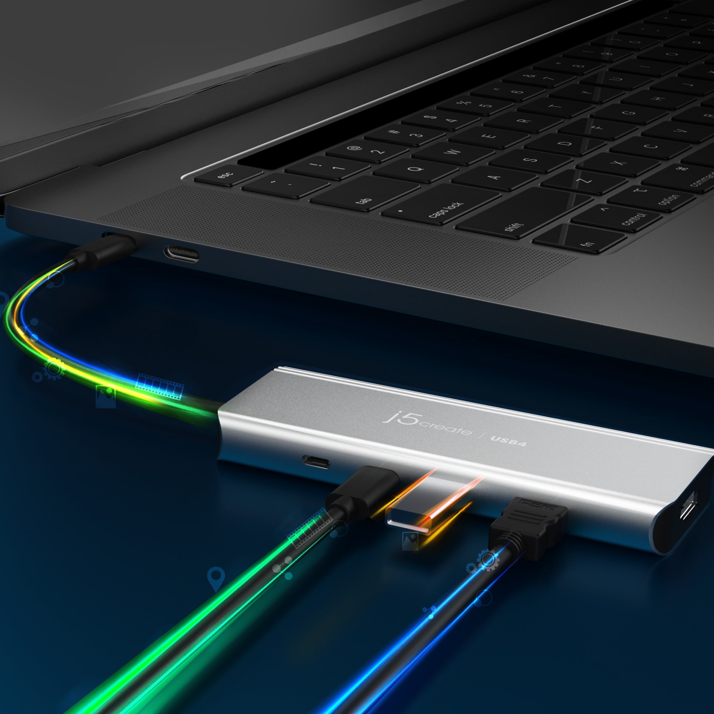 JCD401 USB4 デュアルディスプレイ4K マルチハブ – new-jp-j5create