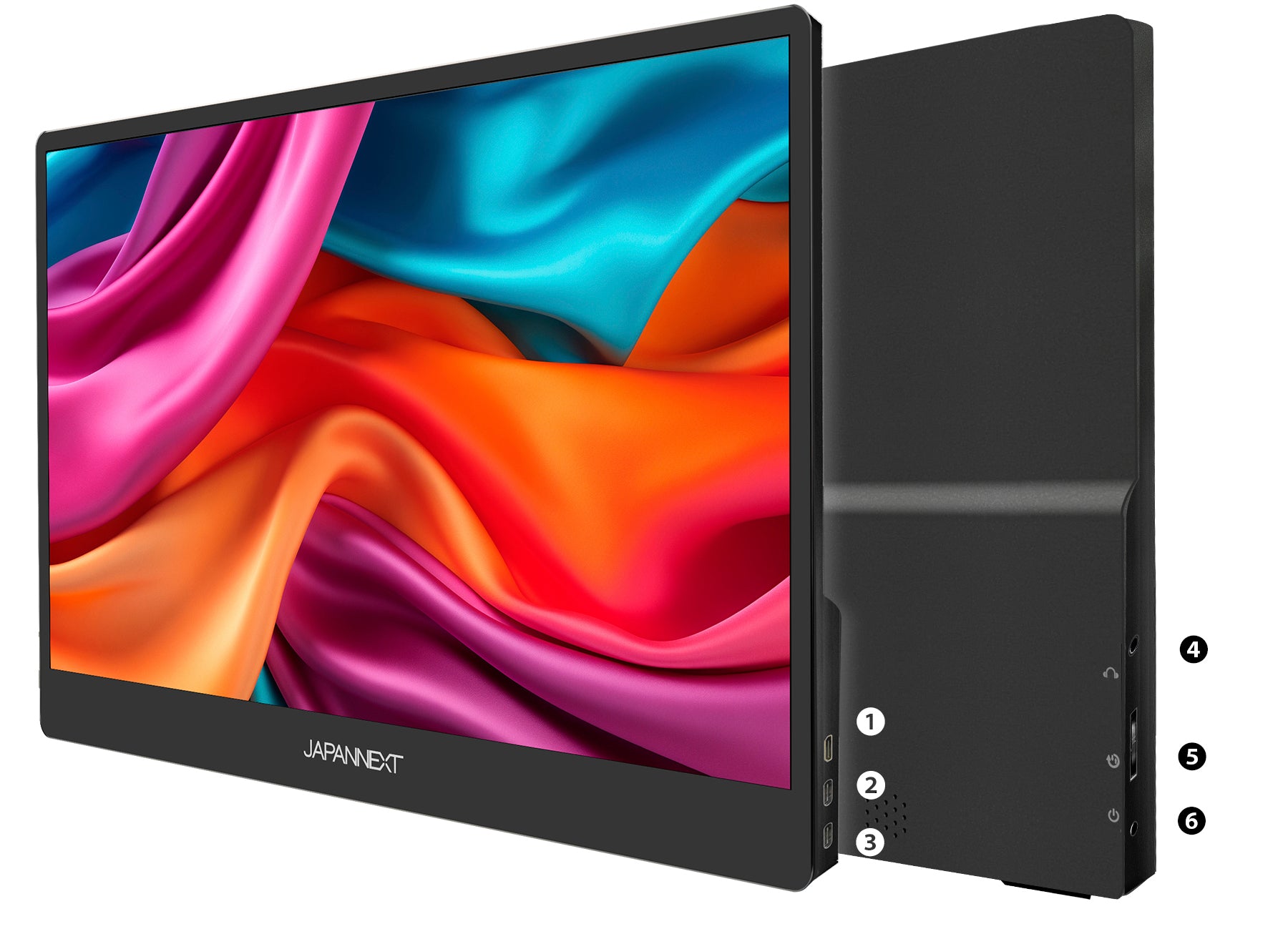 JAPANNEXT 14インチ IPSパネル搭載 4K(3840x2160)解像度 モバイル