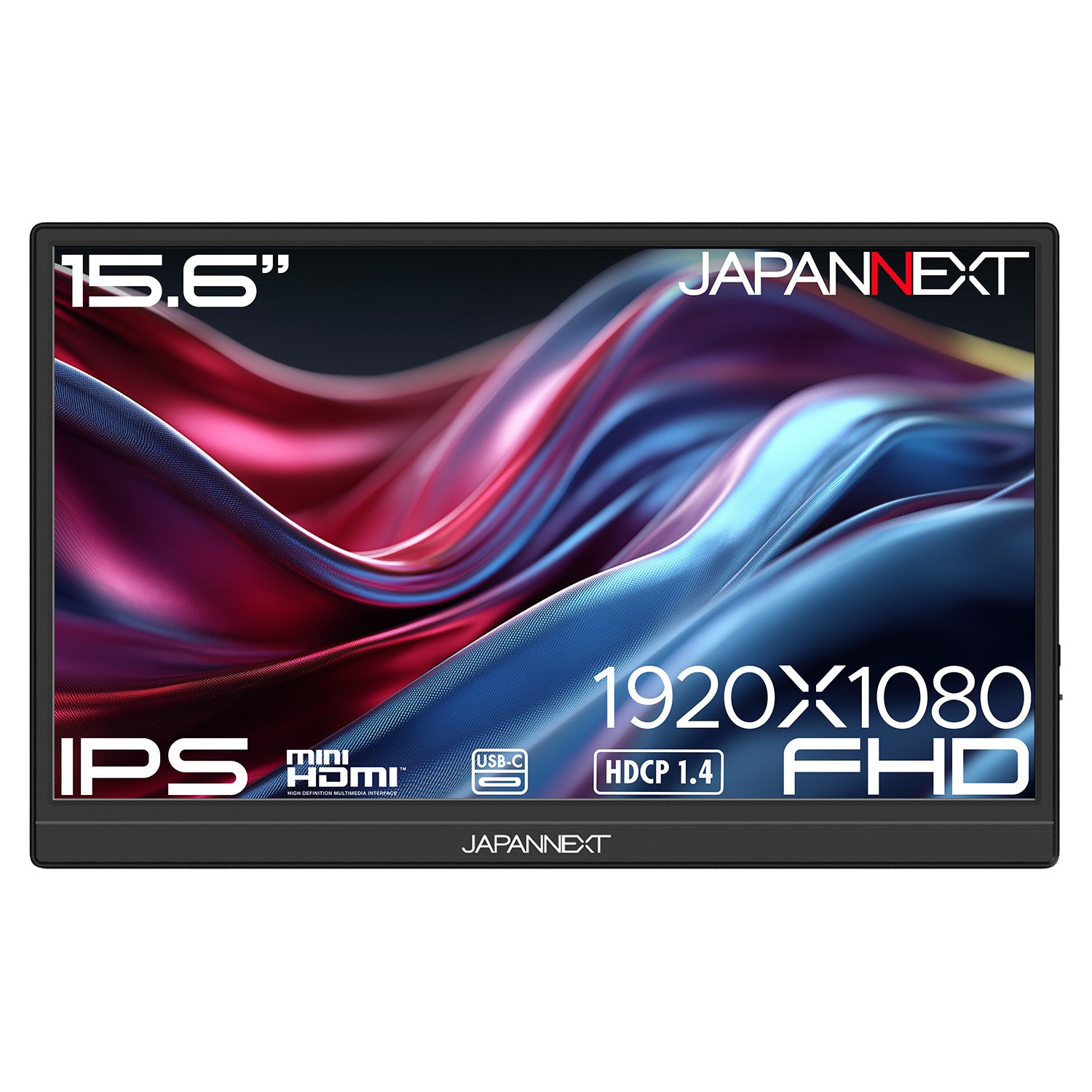 JAPANNEXT 15.6インチ IPSパネル搭載 フルHD(1920x1080)解像度