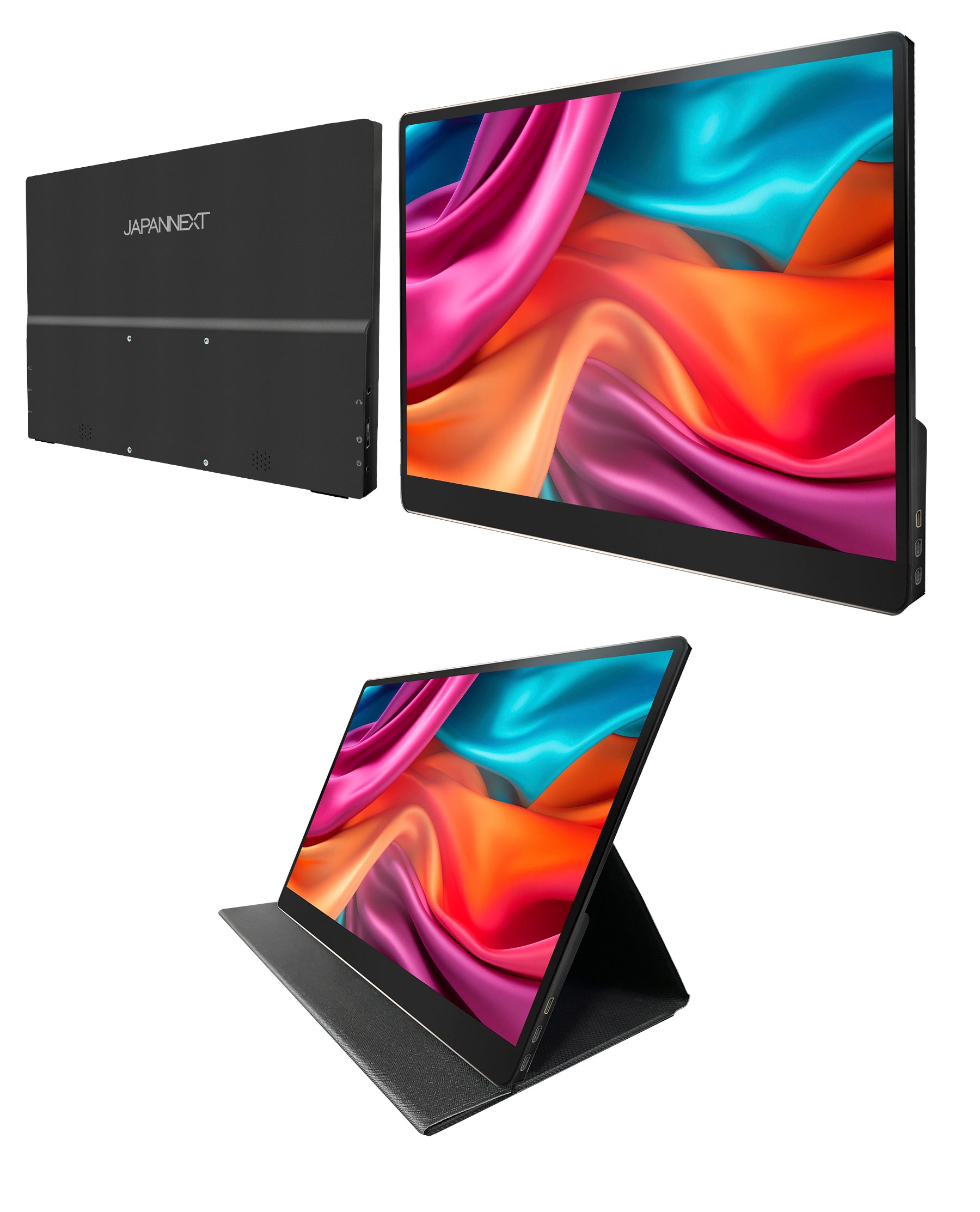 JAPANNEXT 14インチ IPSパネル搭載 マルチタッチ対応 4K(3840x2160