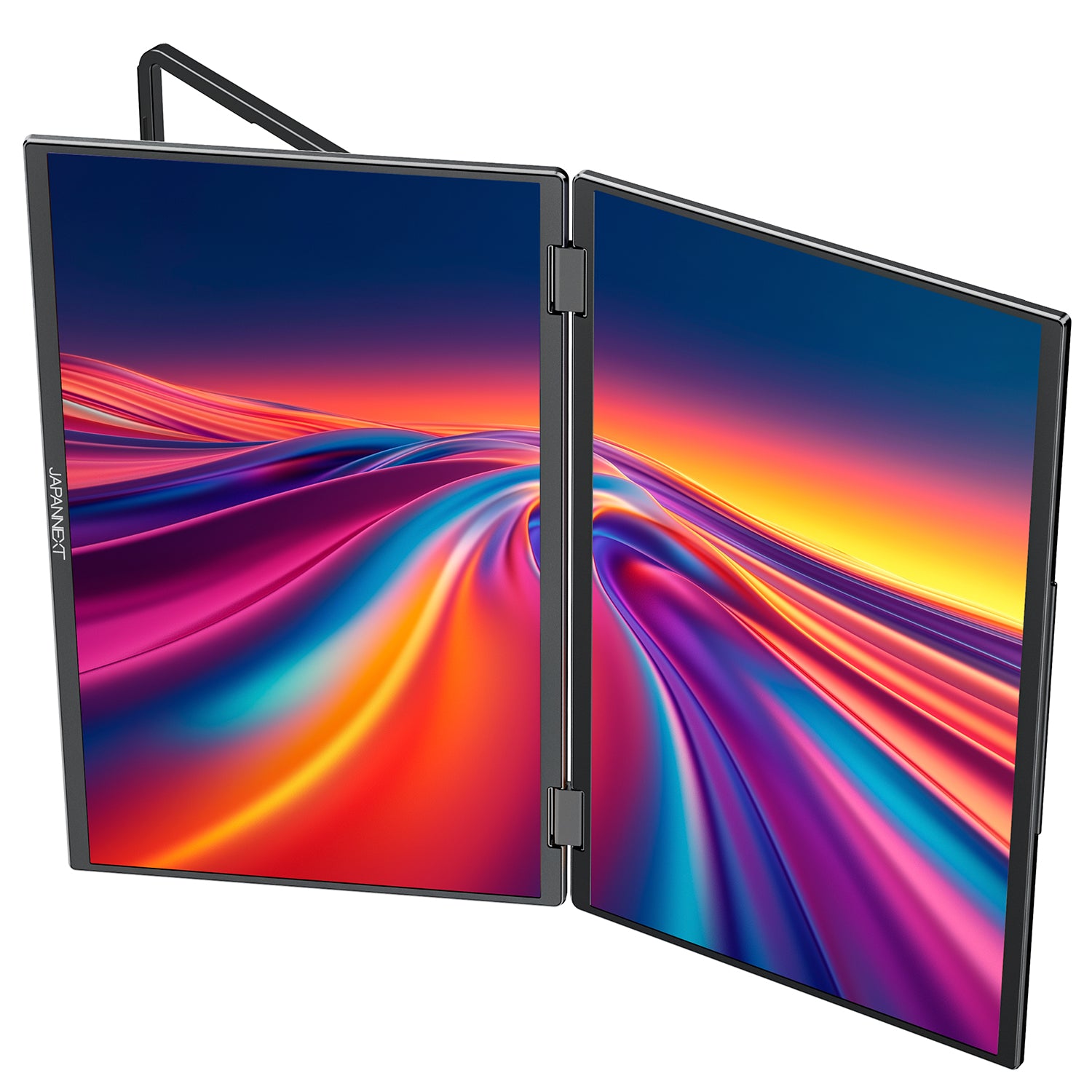 JAPANNEXT 15.6インチ IPSパネルx2搭載 フルHD(1920x1080)解像度