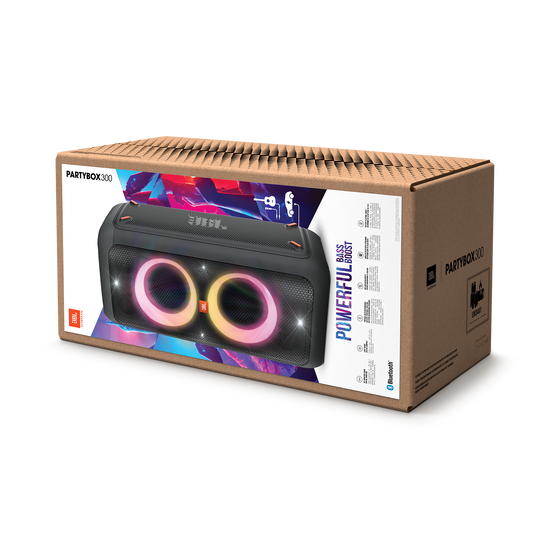 JBL PartyBox 300 | ライティングエフェクト搭載のポータブルBluetooth