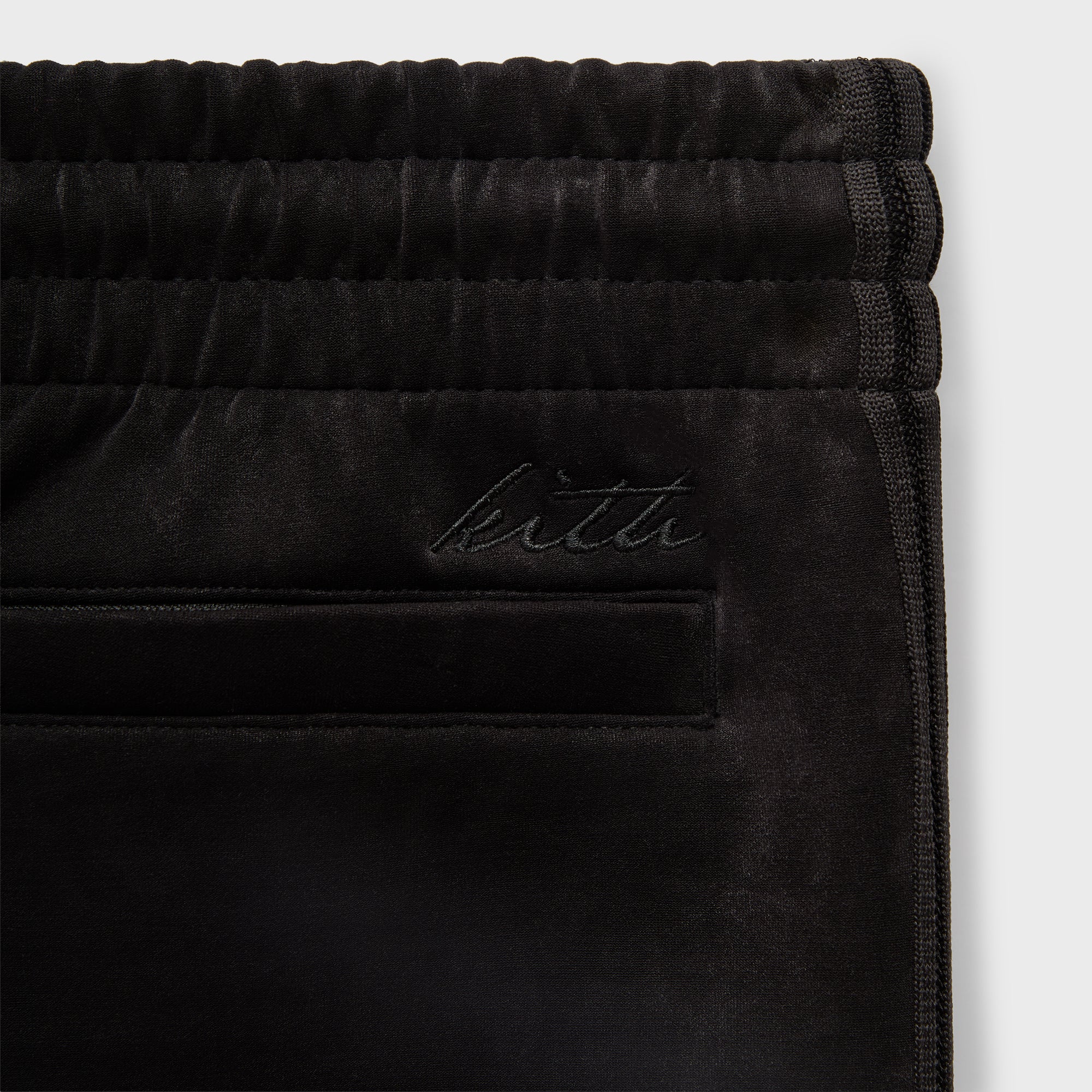 Kith Sueded Scuba Curtis Short - Black – Kith Japan