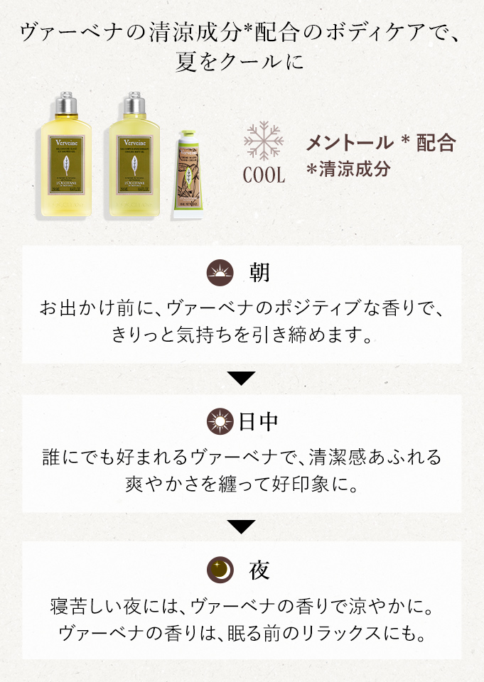 限定キット登場】ヴァーベナ｜ロクシタン公式通販