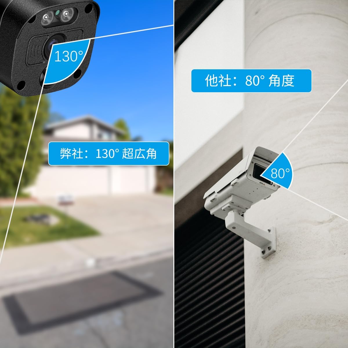 防犯カメラ ワイヤレス 屋外 3K 500万画素 防犯カメラ 防犯カメラ