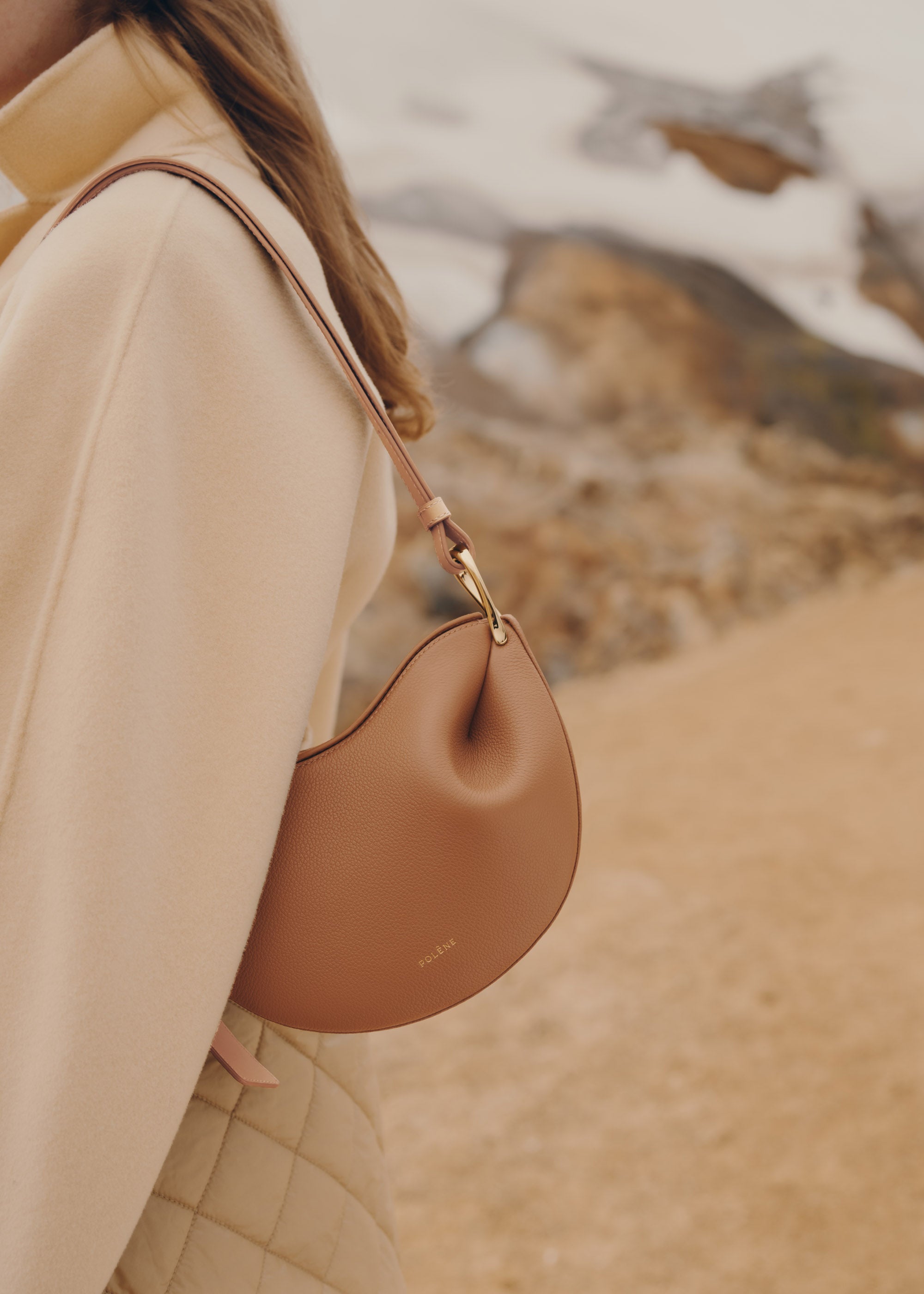 Polène | バッグ- Tonca - デュオ キャメル