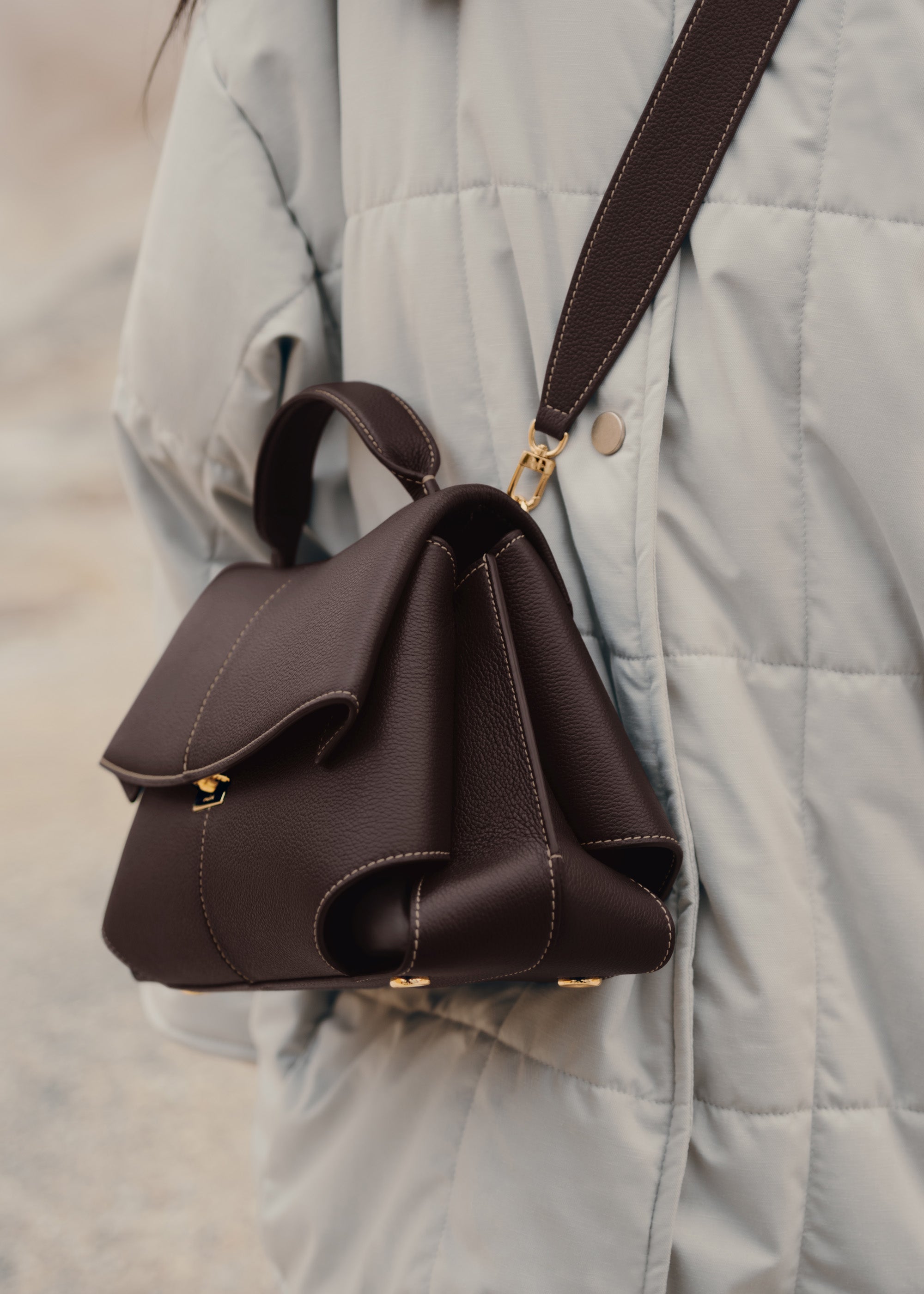 Polène | バッグ - Mokki - エボニーテクスチャード