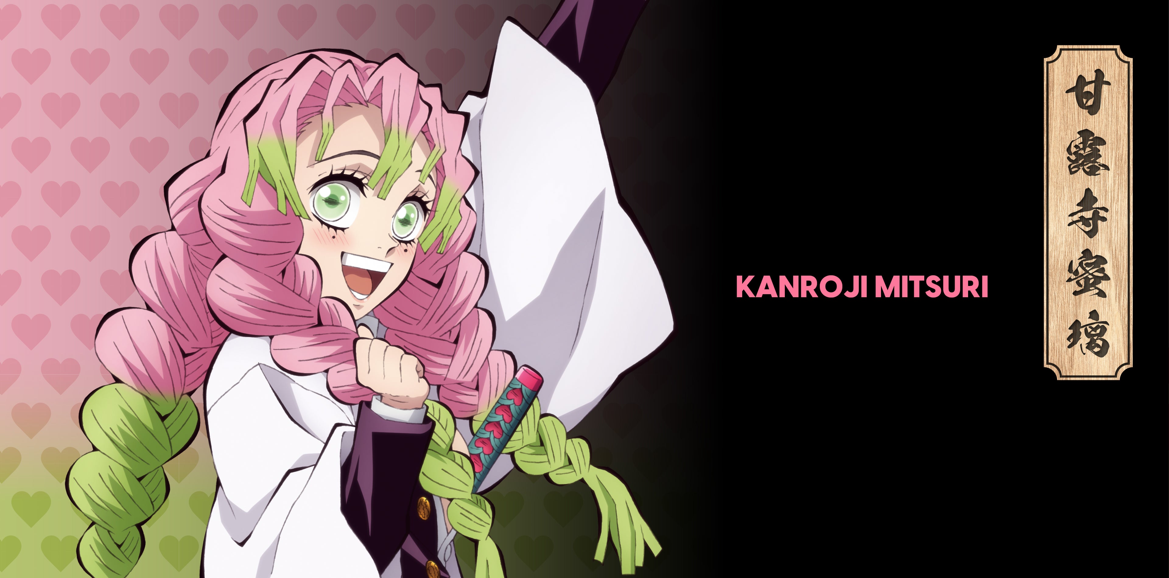 鬼滅の刃] 甘露寺蜜璃 X2H Mini Gaming Mouse – Pulsar Gaming Gears Japan