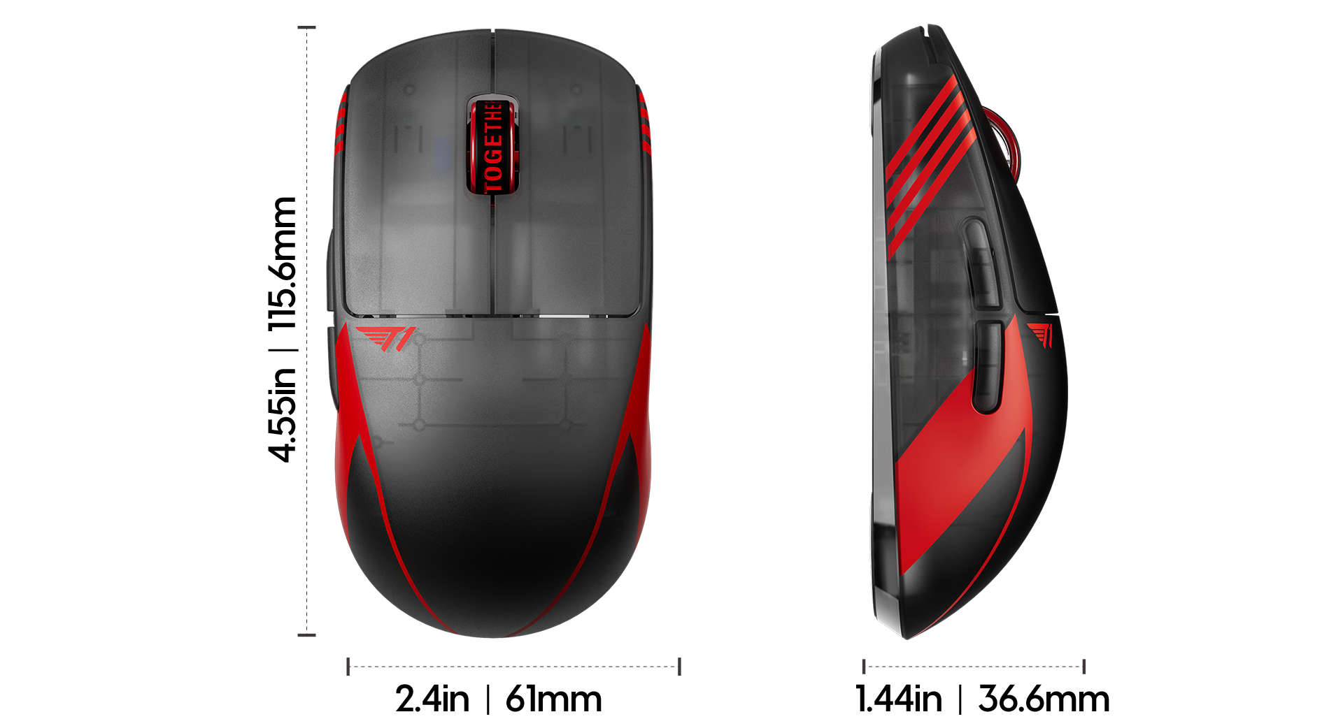 T1 Edition]X2 CrazyLight Mini Gaming Mouse – Pulsar Gaming Gears Japan