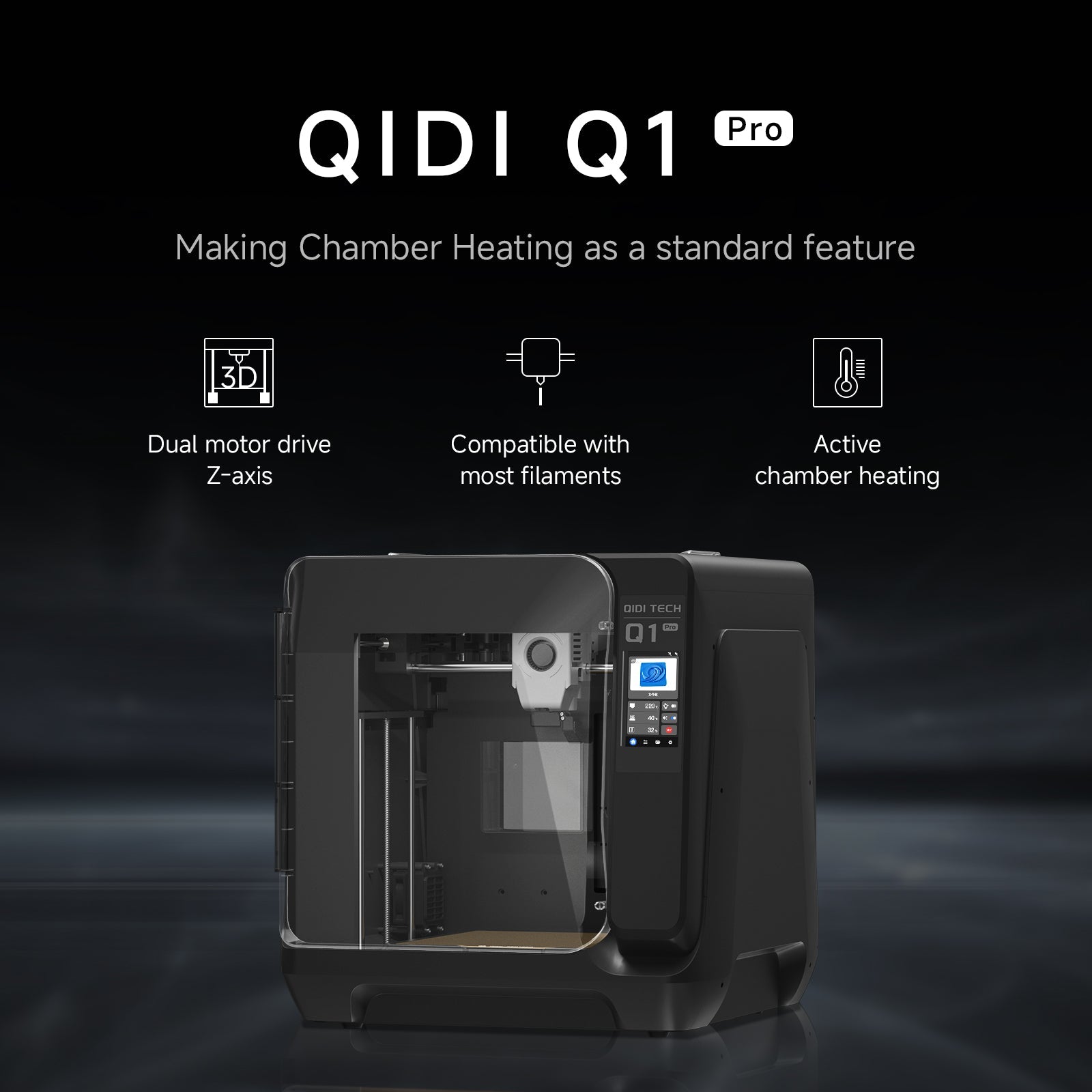 QIDI Tech Q1 Pro | 革新的な3Dプリンター – QIDI JP Store