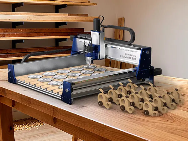 PROVerXL 2X2 CNCルーター木工機械、679x679x113mm作業エリア