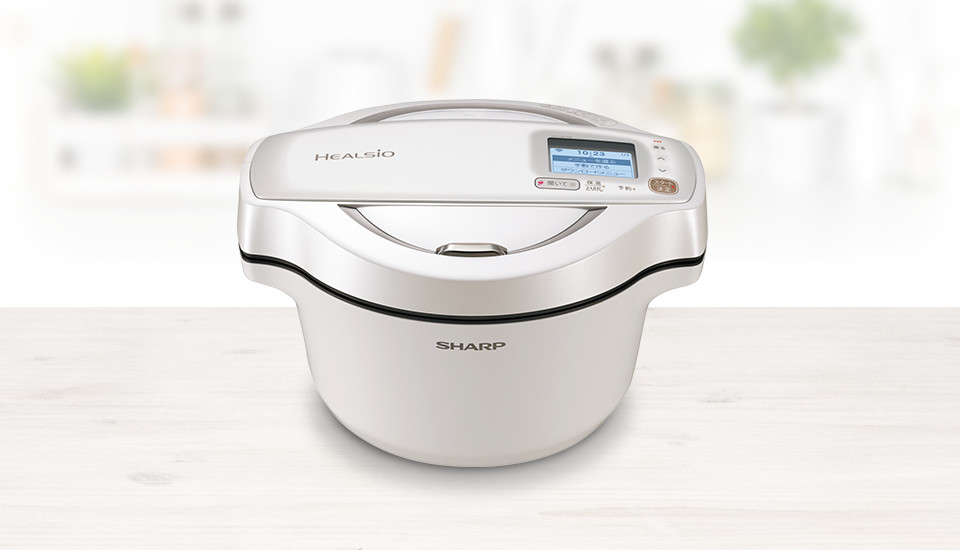 ヘルシオ ホットクック KN-HW16E-W シャープ ヘルシオ ホットクック KN