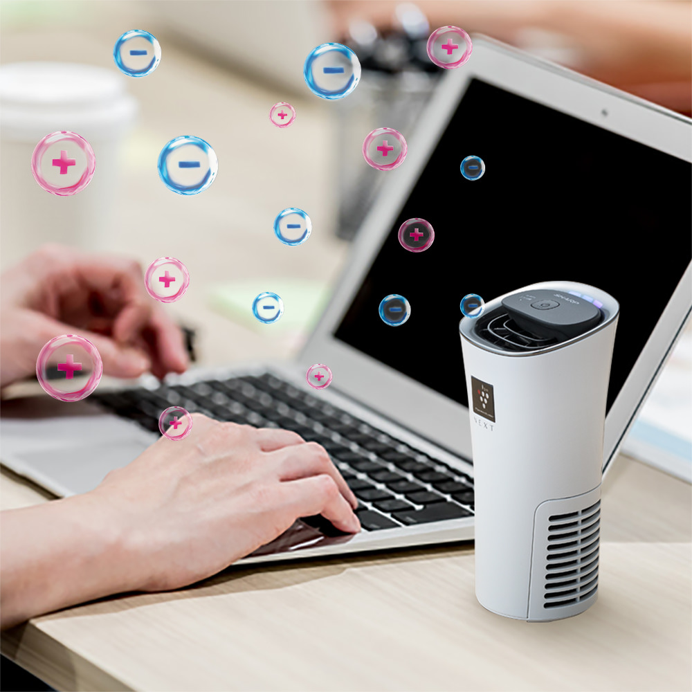 SHARP IG-NM1-S 空気清浄機 シャープ、モバイルタイプのプラズマ