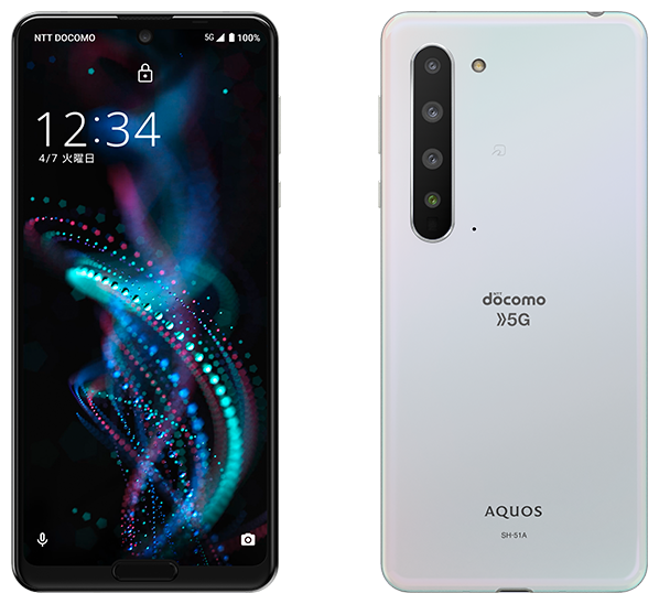 AQUOS R5G SH-51Aのデザイン・色｜AQUOS：シャープ