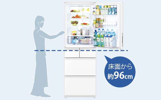 特長 | SJ-G417J | 冷蔵庫：シャープ