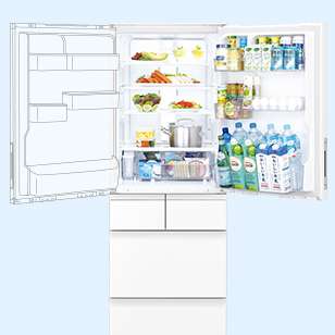 SJ-G417J | 冷蔵庫：シャープ