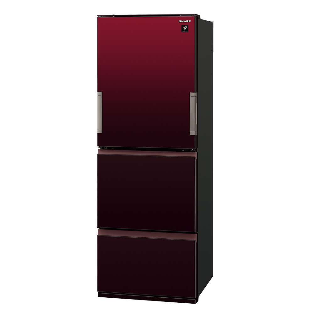 シャープ SJ-PW35C 冷蔵庫 ダークブラウン - 冷蔵庫・冷凍庫新しい