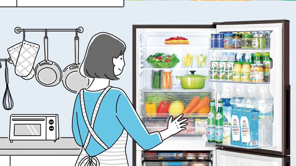 SJ-PD28P | 冷蔵庫：シャープ