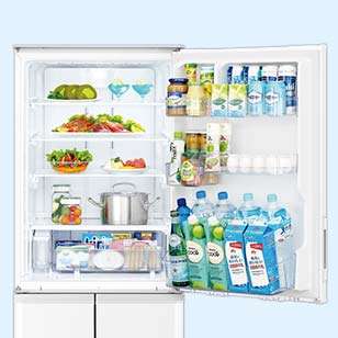 SJ-X417J | 冷蔵庫：シャープ