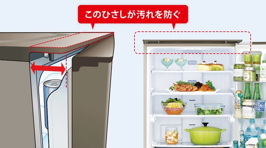 特長 | SJ-X373P | 冷蔵庫：シャープ
