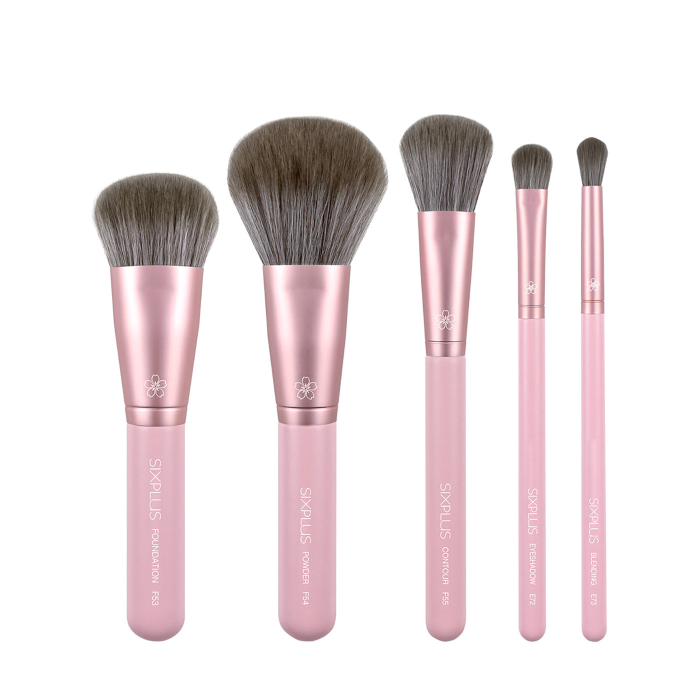 SIXPLUS ピンク5本メイクブラシセット| SIXPLUS公式サイト – SIXPLUS Tokyo