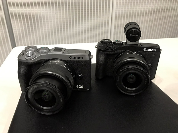 キヤノン、APS-Cミラーレスカメラ「EOS M6 Mark II」を発売。高速連続