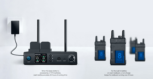 HOLLYLAND、ワイヤレスインターカムシステム「MARS T1000」発売。1,000