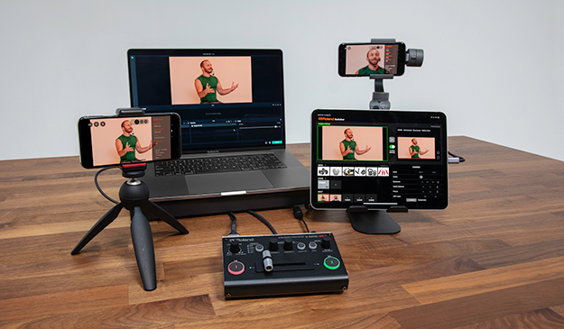 ローランド、USBストリーミング機能を搭載したストリーミング・ビデオ