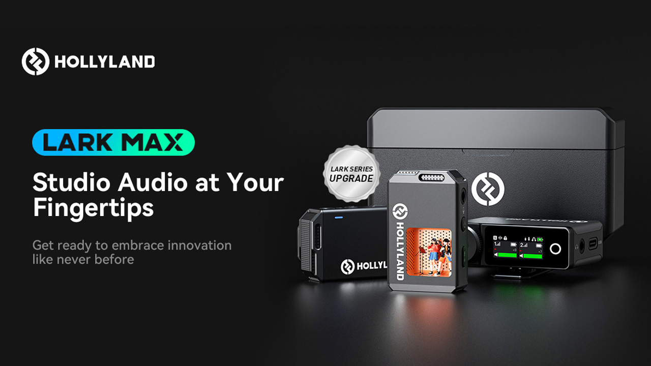 Hollyland、「LARK」シリーズの第4世代となるワイヤレスマイクロ「LARK