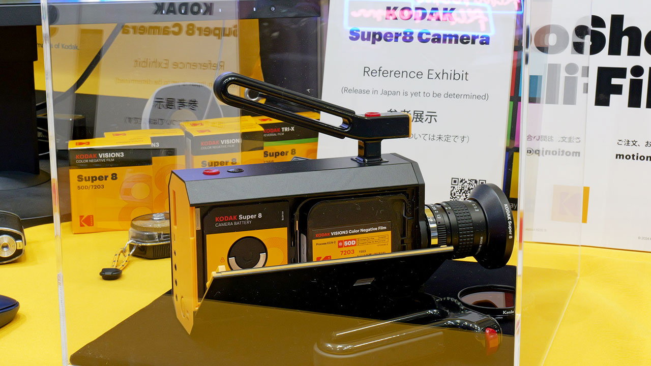 Kodak：8mmフィルムカメラ「KODAK Super8 Camera」を展示[Inter BEE