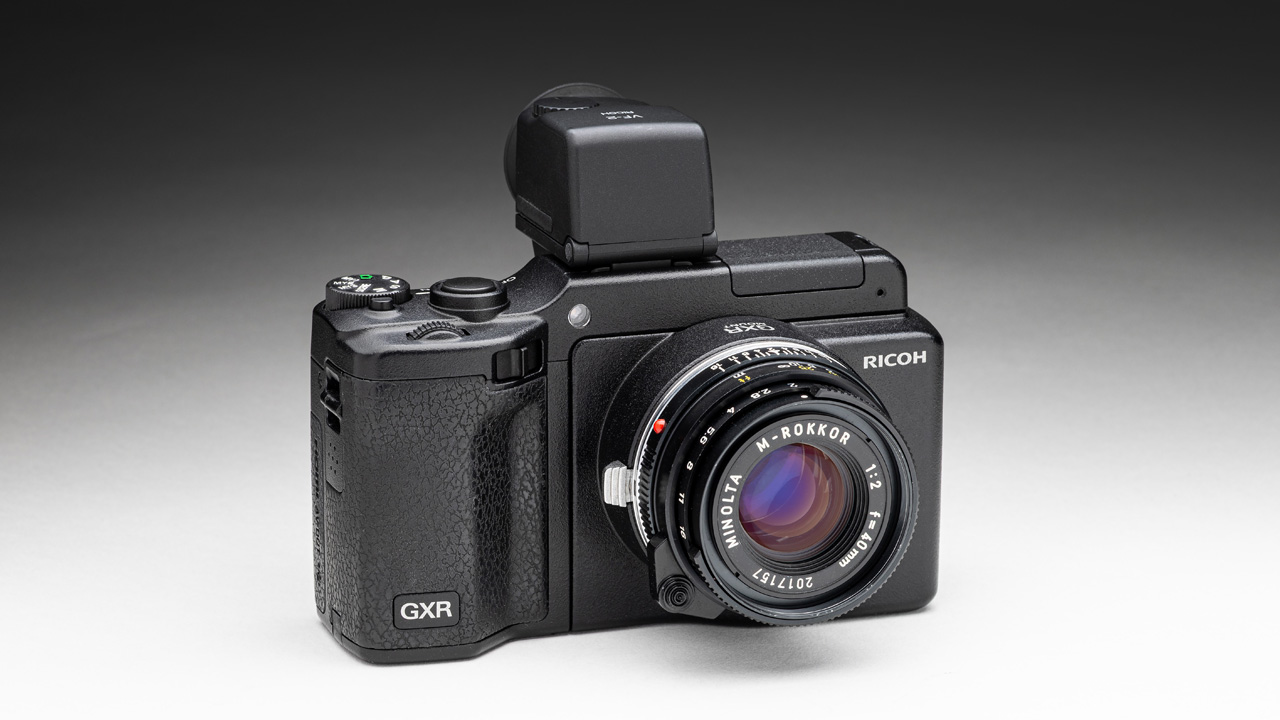 Ricoh GXR Body 33mm Macro レンズVF-2ファインダー リコーGXR VF-2