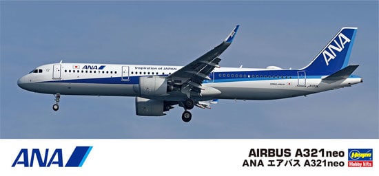 ANA Airbus A321 neo Hasegawa 10826