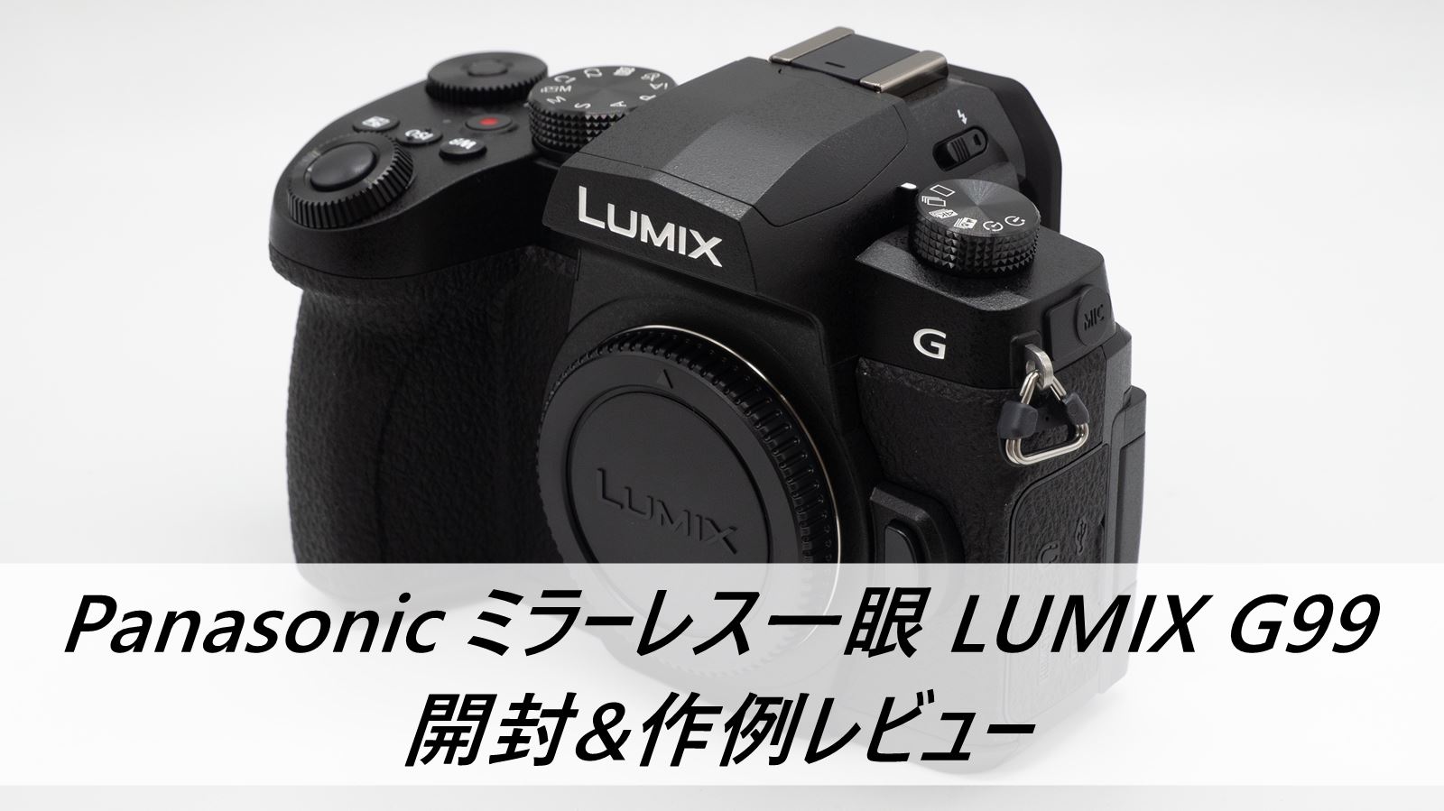 LUMIX G99 レビュー マイクロフォーサーズの優秀さが際立つ一台