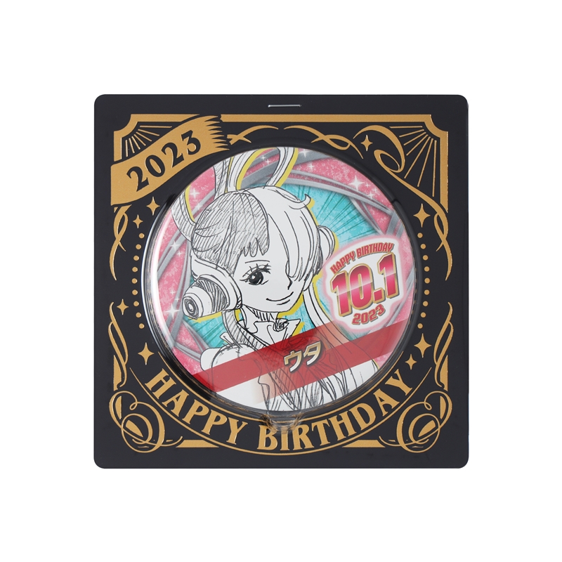 ONE PIECE』バースデイ缶バッジ ウタ BC4: アクセサリー類